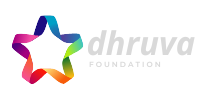 Colorful star logo with "Dhruva Foundation".